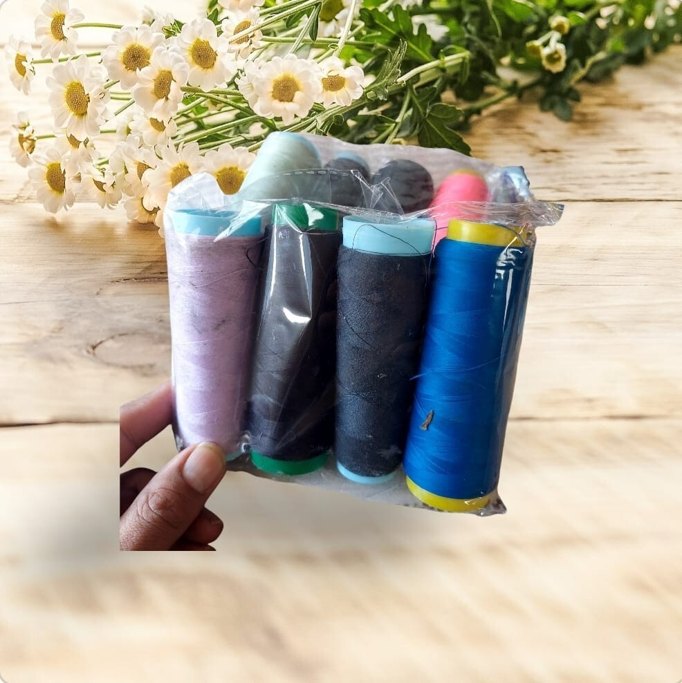 8 colors cone thread for all purpose thread bobbin 10CM*3CM