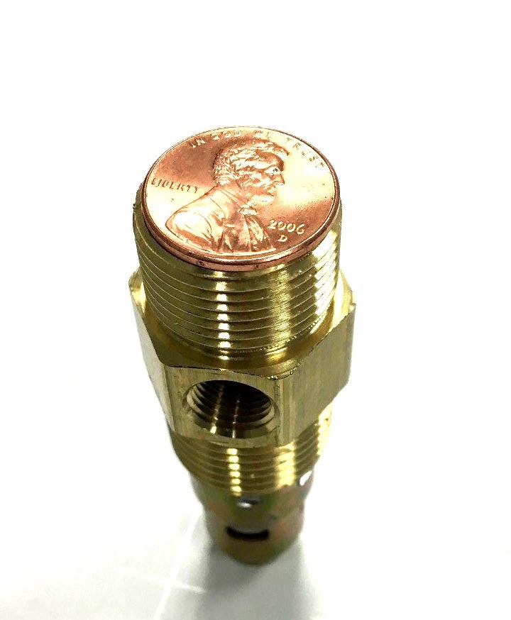 DAC-252 DEVILBISS , PORTER CABLE , CRAFTSMAN CHECK VALVE 5/8" COMP X 1/2" MPT