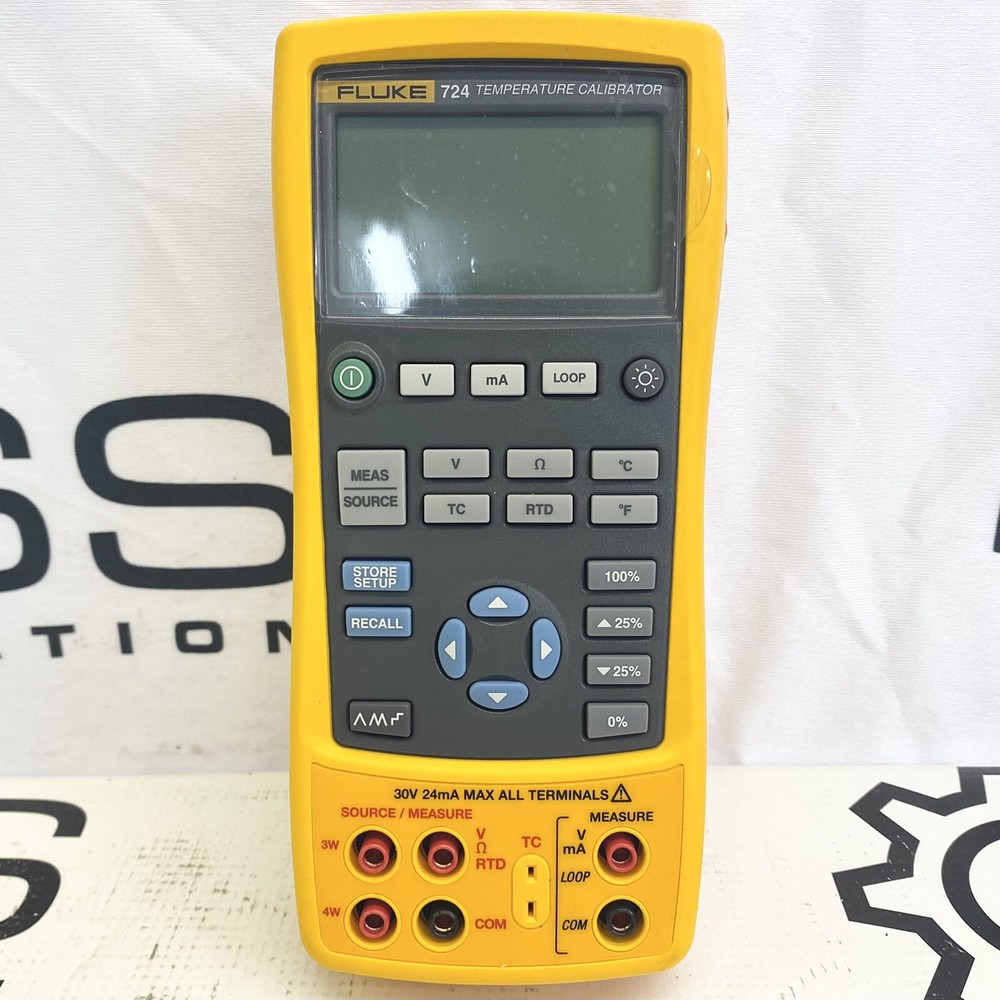 Fluke 724 Documenting Multifunction Process Calibrator HART NIST Calibrated Data