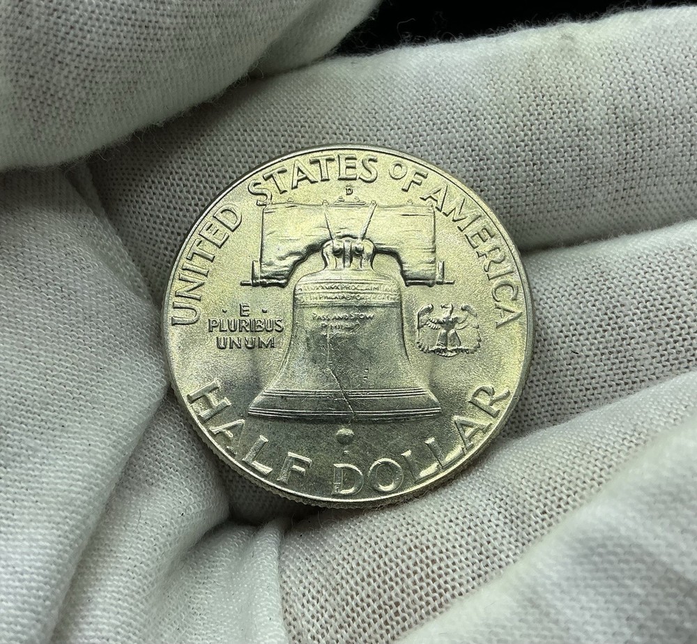 1949 Franklin Silver Half Dollar BU C446