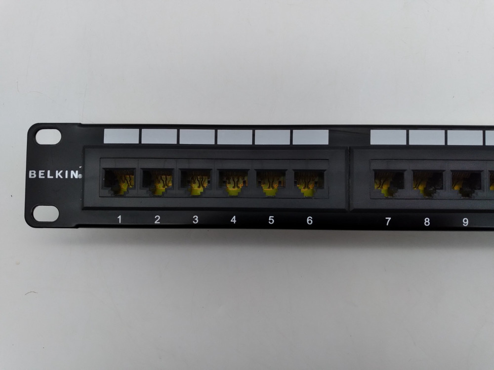 BELKIN PA24T-KAA 24 Port Cat6 Punch Down Patch Panel