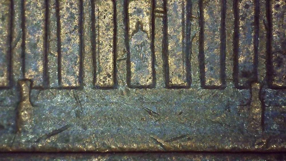 1979 D Lincoln Penny error repunched mintmark