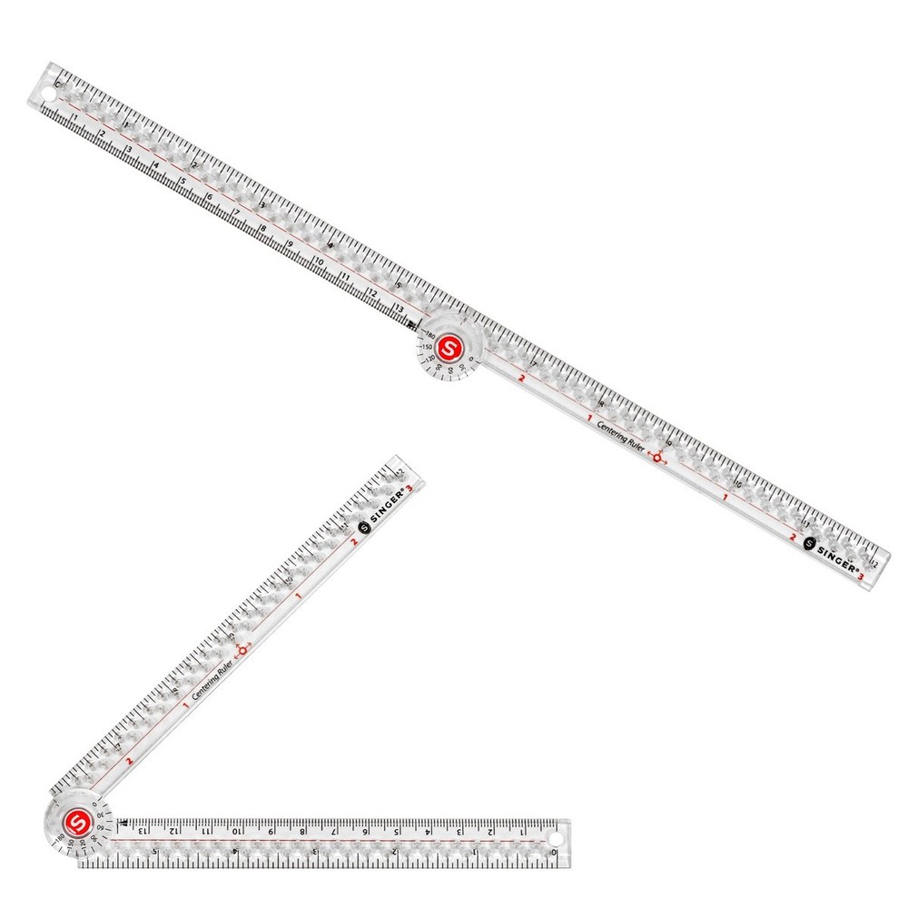 SINGER Precision Measuring Folding Ruler-12"