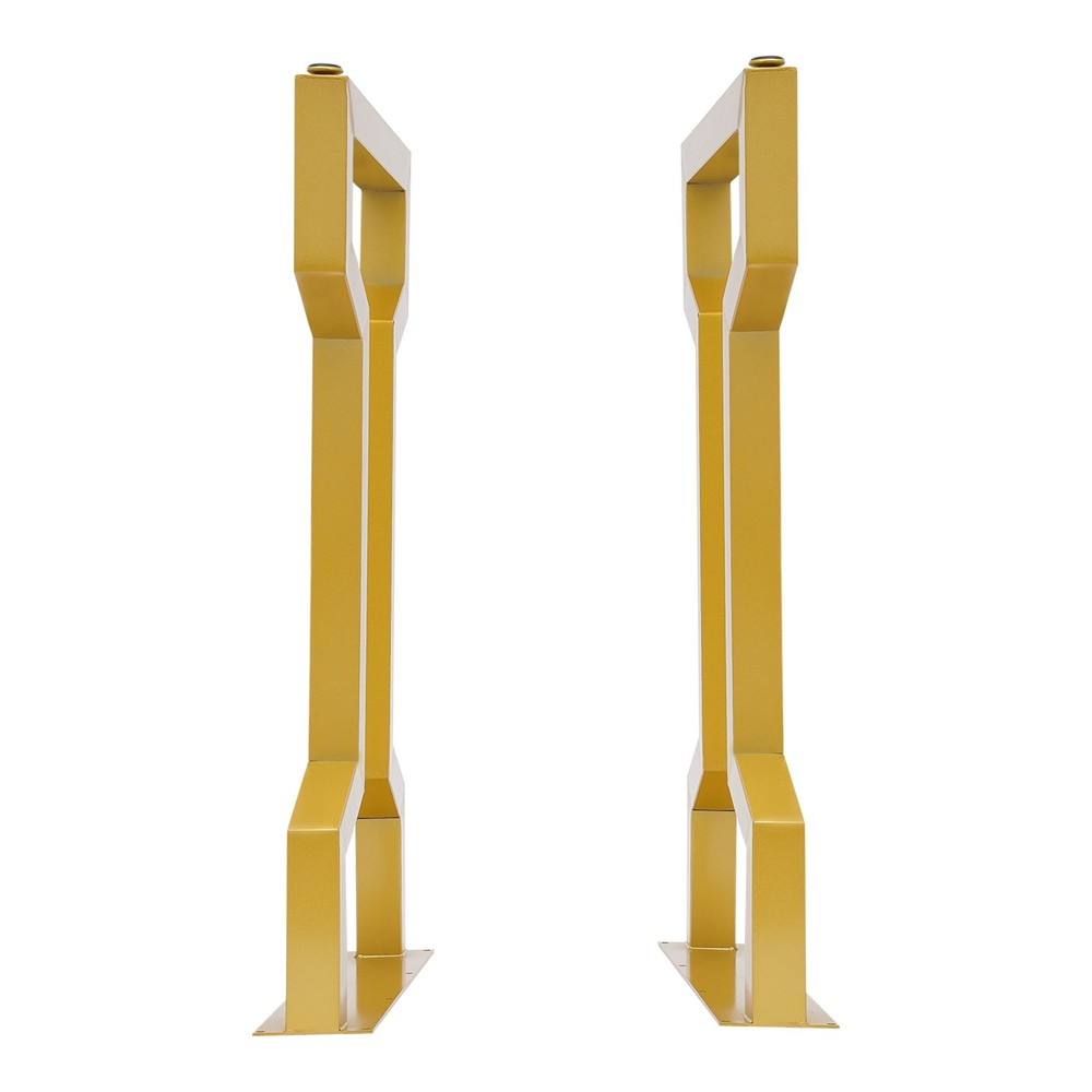 2 PCS Table Legs, 2 PCS Table Frame, Table Leg for Coffee Table Dining Table