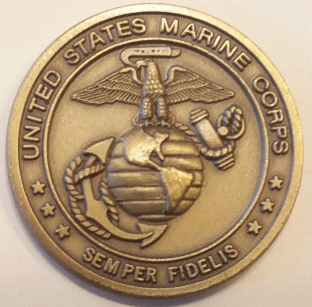 Marine Corps Association Challenge Coin