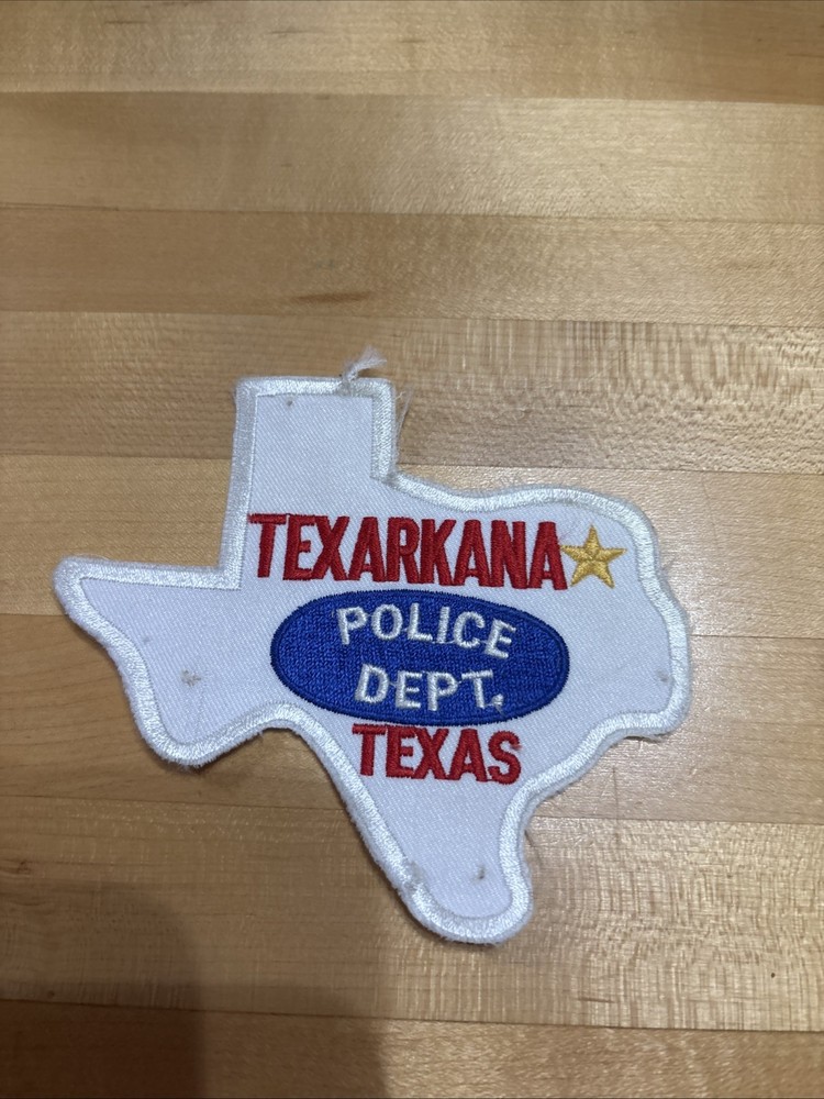 Texarkana Police Patch Texas Used
