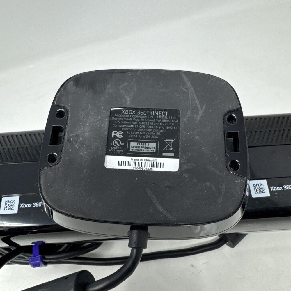 Microsoft Xbox 360 Kinect Sensor Model 1414 Black