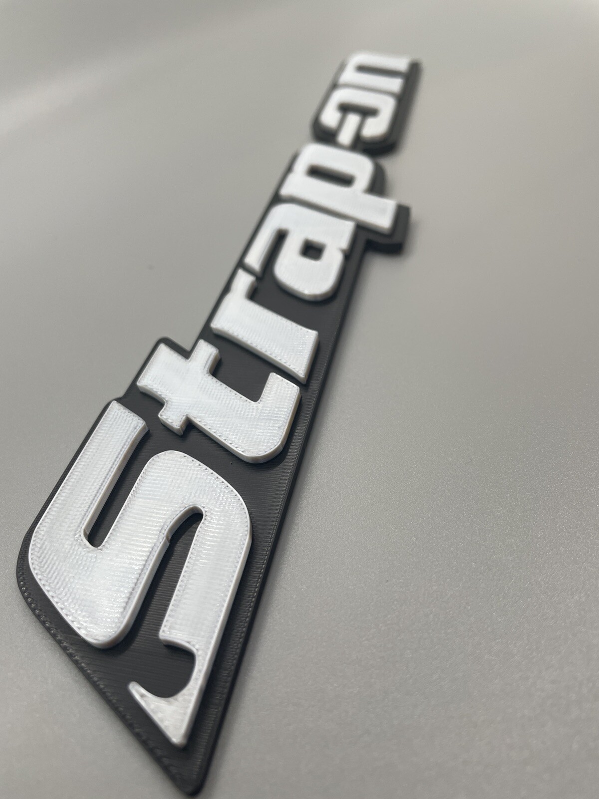Strap-on Novelty 3D Printed Tool Box Badge.