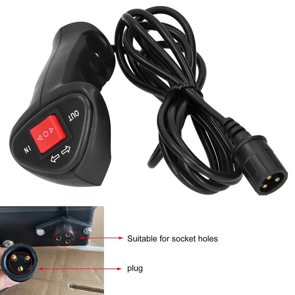 Universal Electric Winch Remote Control Controller Winch Corded Hand