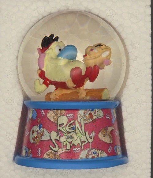 Nickelodeon Mini Snow Globe - Ren and Stimpy