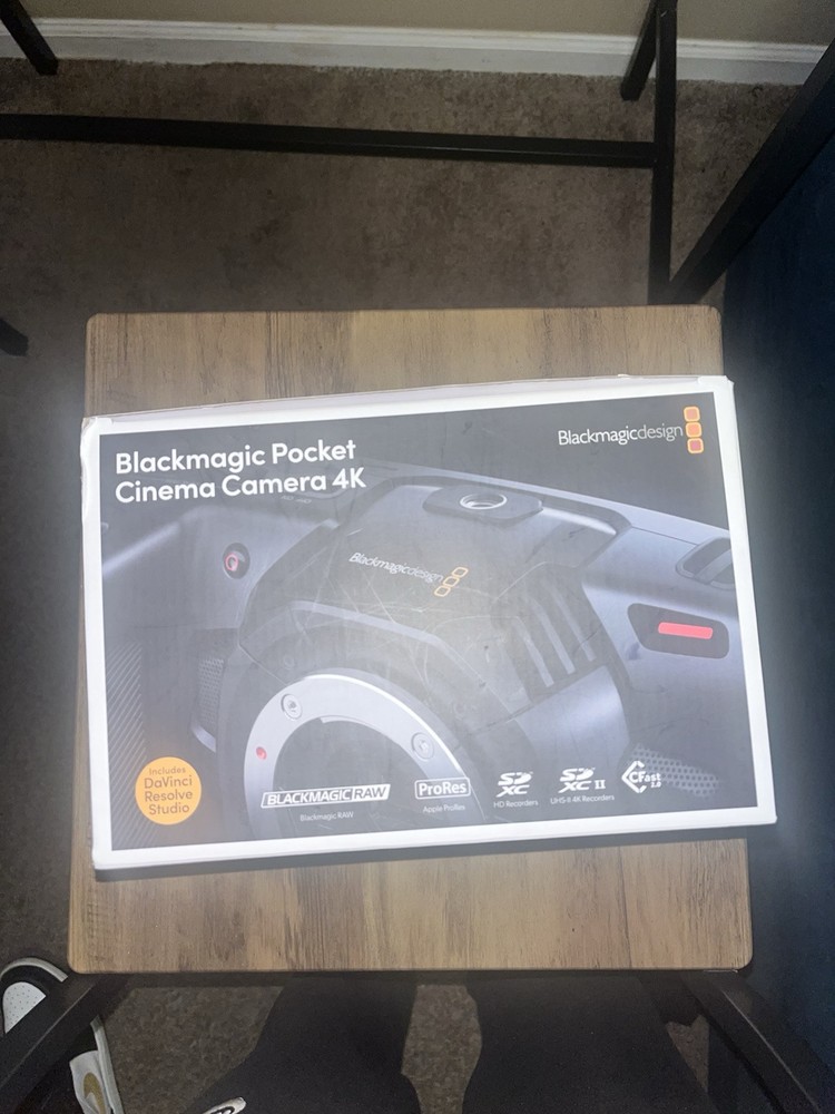 Black Magic Pocket Pro 4k Camera Box (Box Only)