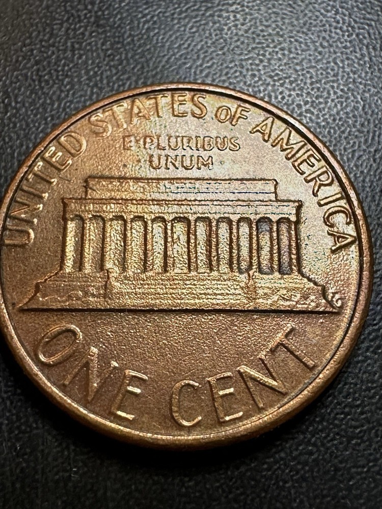 1982 Penny LD 2.5 Grams, Die Error Obv/Rev