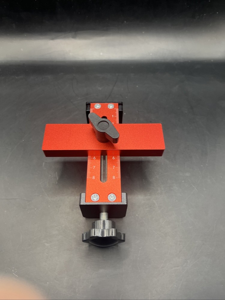 Cabinet Door Mounting Jig With Quick Edge Positioner, Adjustable Cabin...