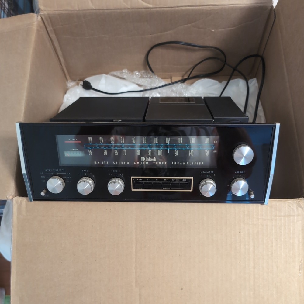 mcintosh mx 113 preamplifier