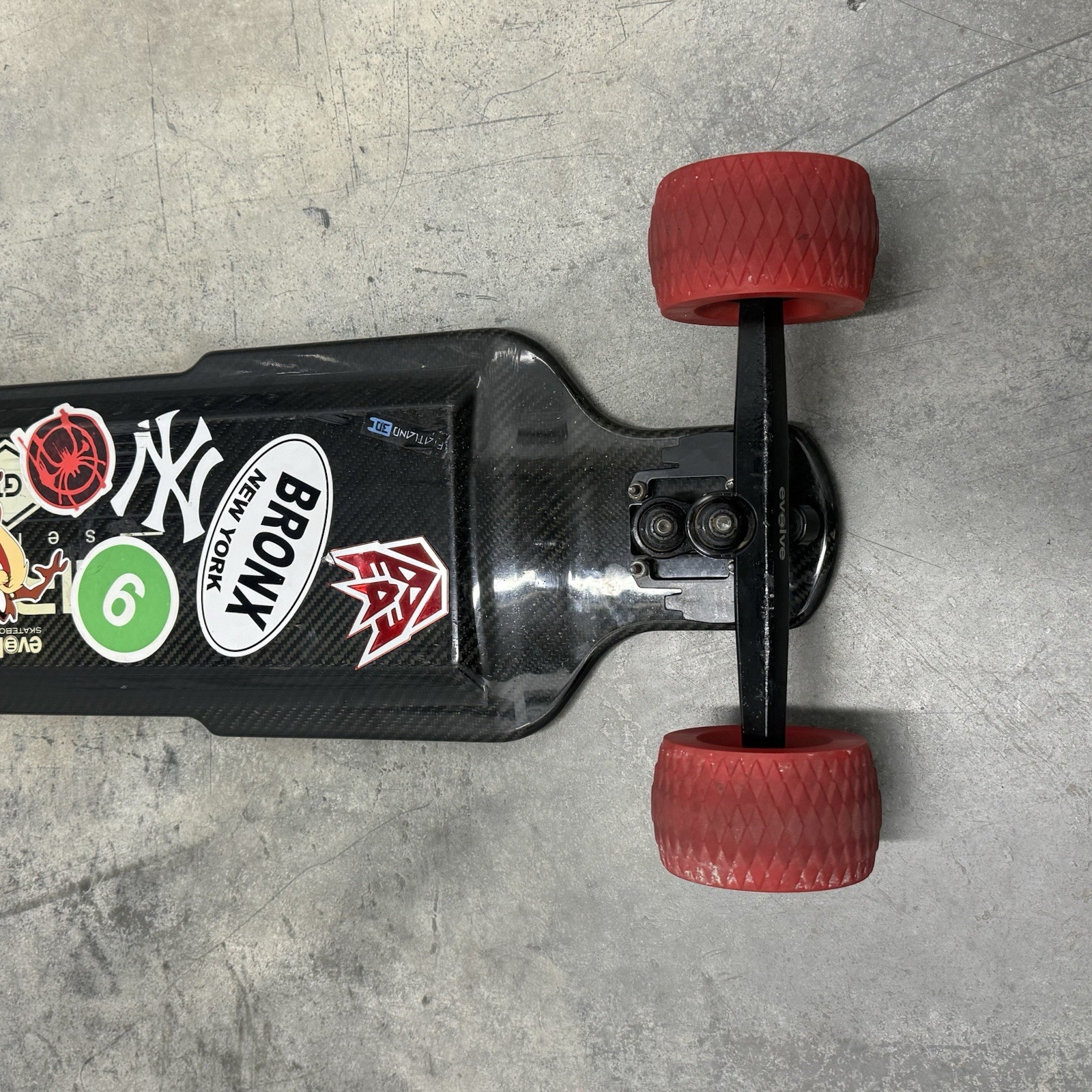 Evolve GT Carbon Electric Skateboard W/ Charger - As Is