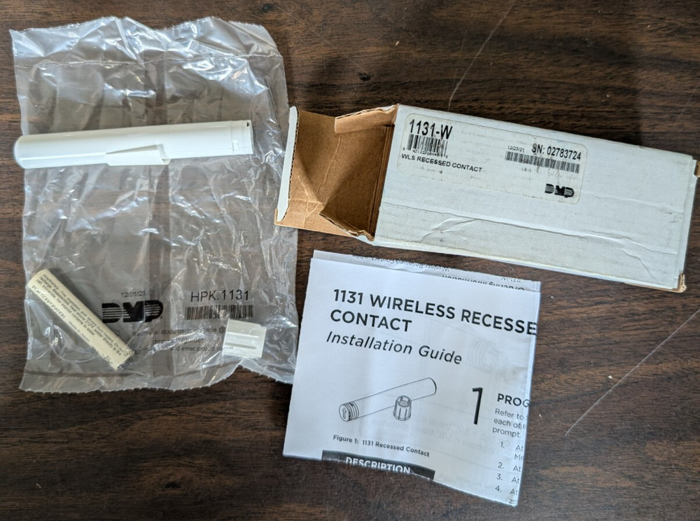 DMP 1131-W Wireless Recessed Contact