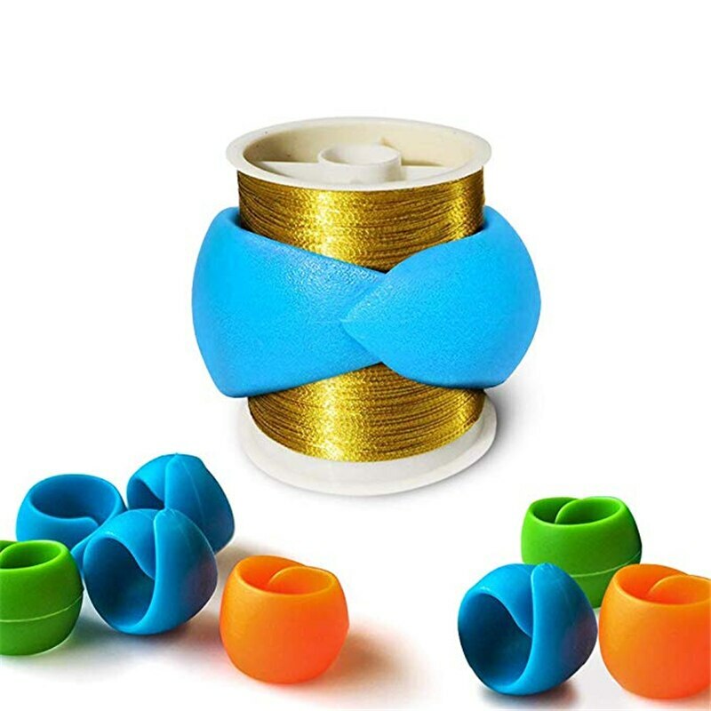 20Pcs Thread Spool Huggers Bobbin Clamps Holders Keep Thread Spools