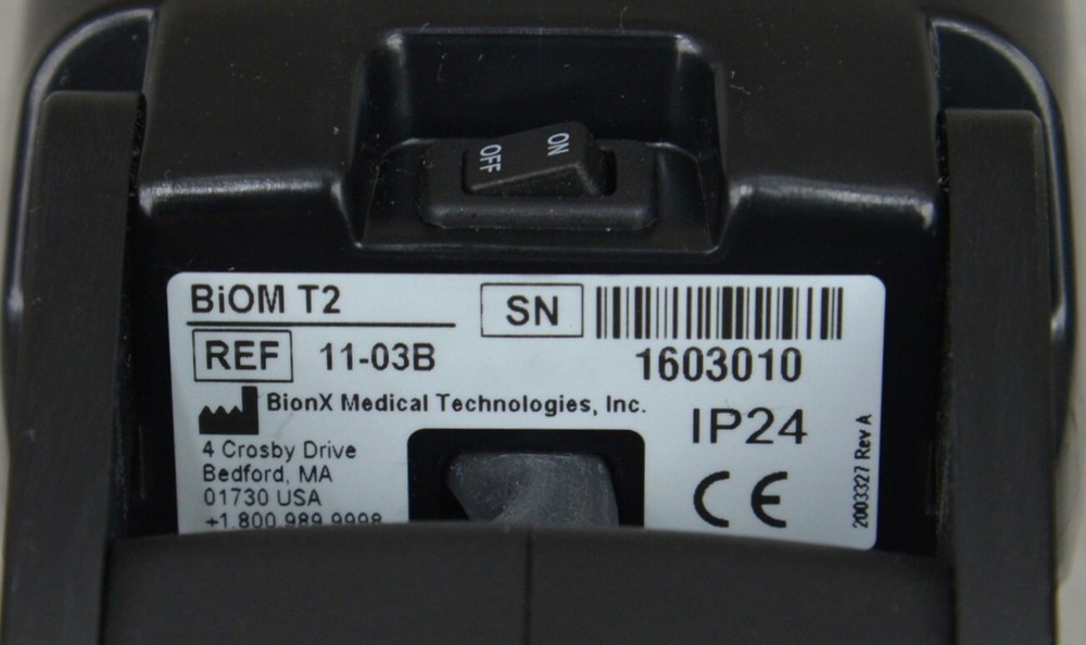 BionX iWalk BiOM T2 11-03B Bionic Ankle-Foot Prosthesis System