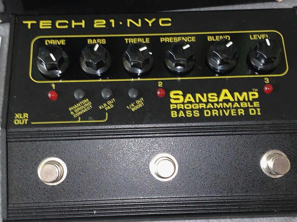 SansAmp 3 Channel Programmable Bass Driver D1