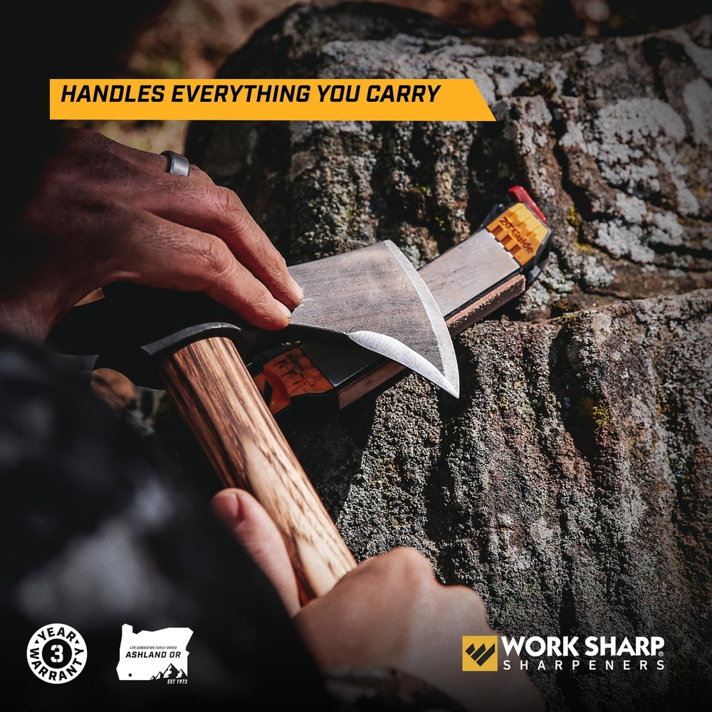 Guided Field Sharpener Compact Travel Knife Sharpener Diamond Tool