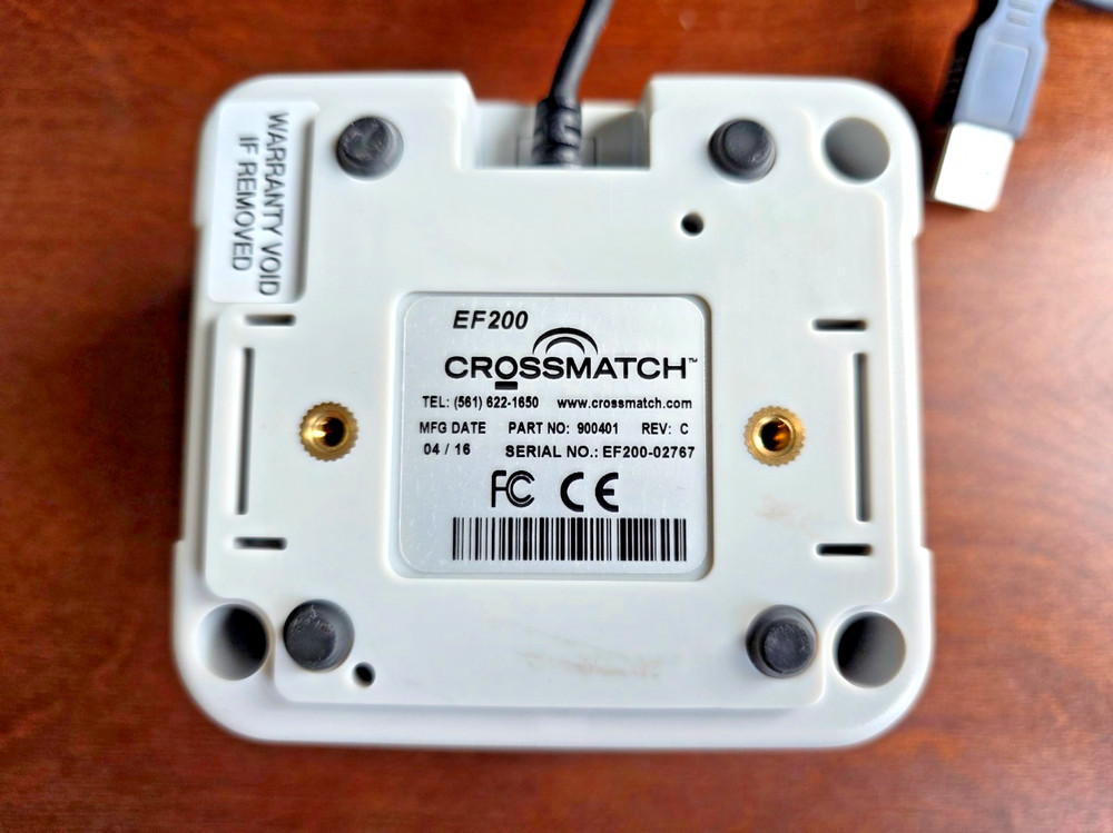 CrossMatch EF200 Fingerprint Scanner 900401