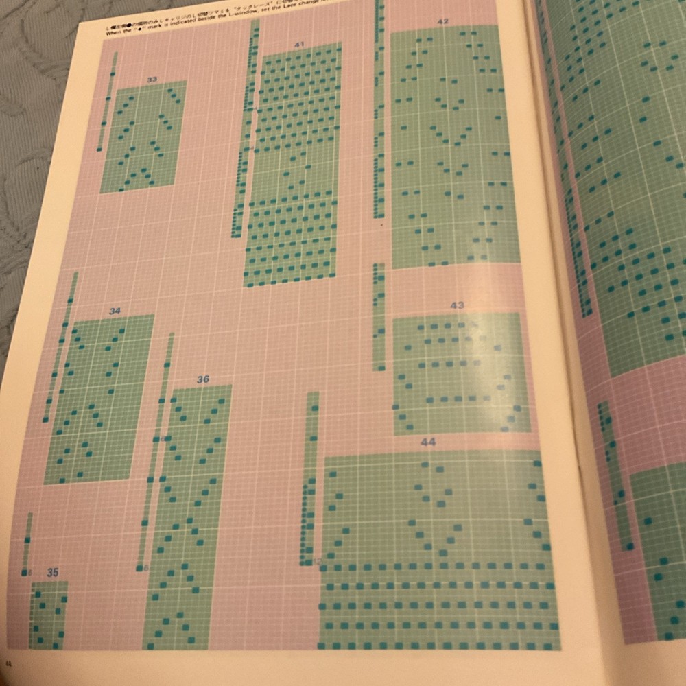 Electroknit Patterns For Knitting Machines