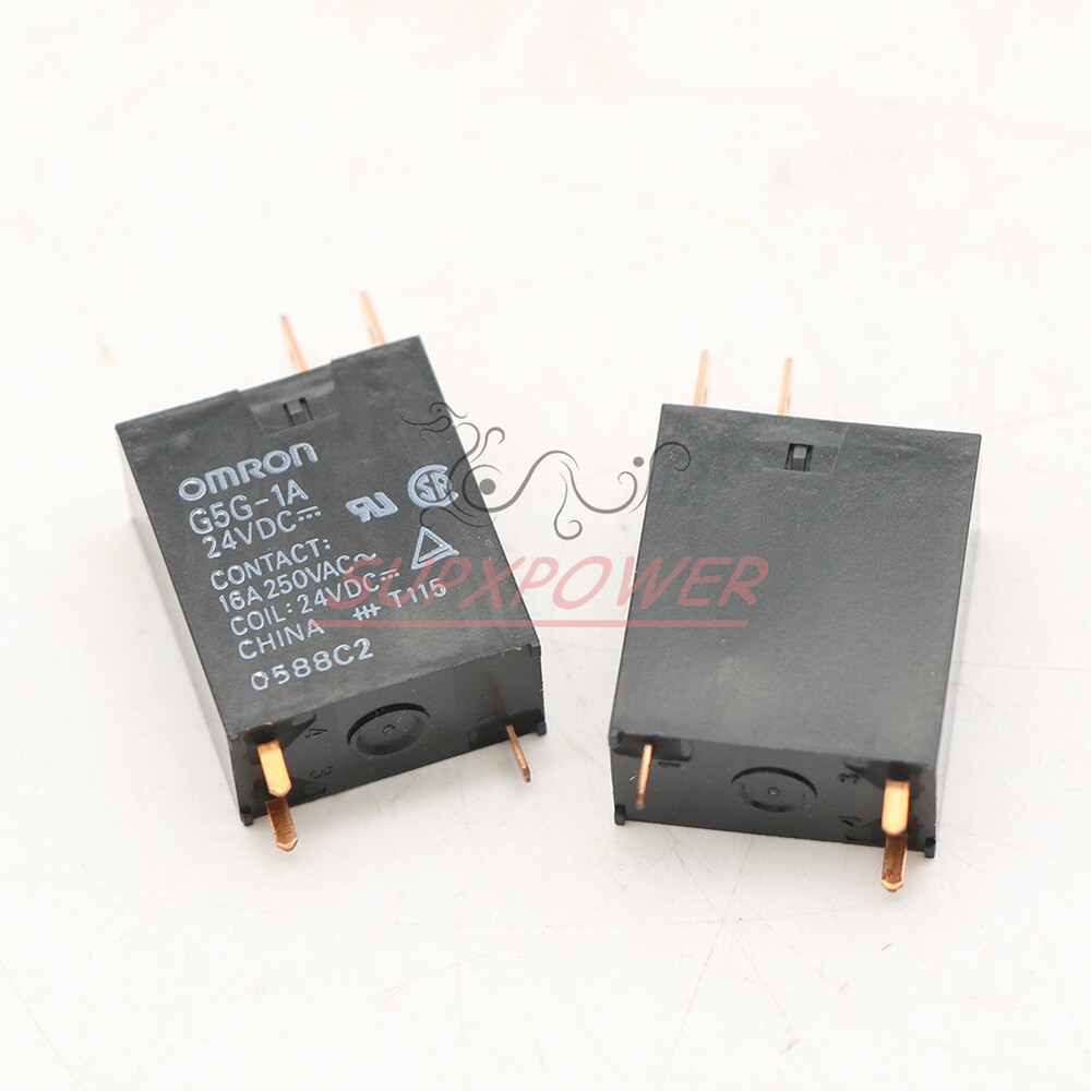 2PC Relay G5G-1A 24VDC