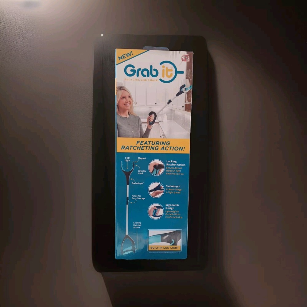 Long Grabber Tool, Foldable Grabbers for Elderly Grab It Reaching Tool