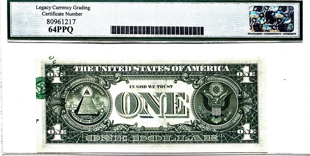 LEGACY 64 PPQ PRE-OVERPRINTED FOLDOVER ERROR 5728C