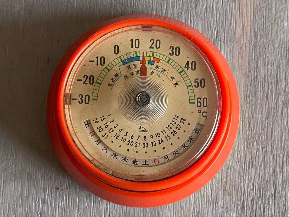 Thermometer, vintage interior decor