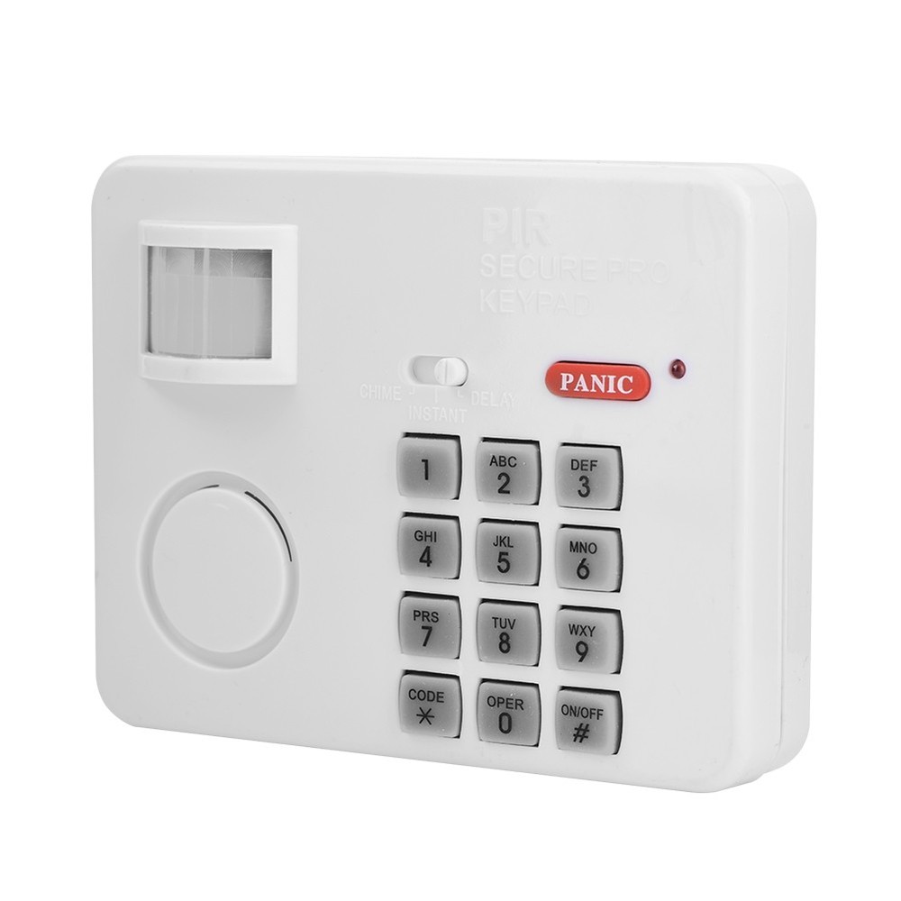 ♡ Wireless PIR Motion Sensor Alarm Password Home Security Keypad Remote