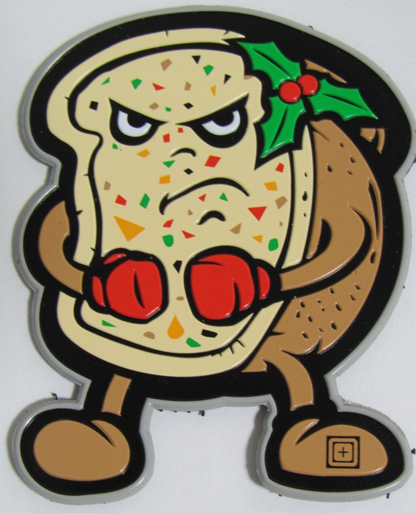 5.11 Tactical Christmas Fruitcake Rubber Patch!