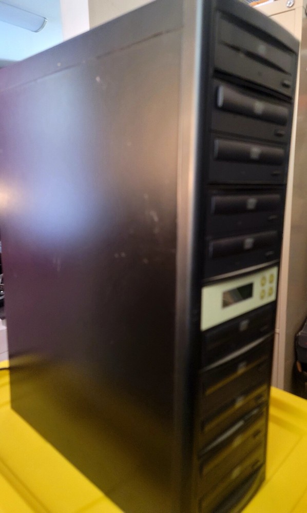 SUNON CD Duplicator 1x9 Bay works fine no issues all bays work.