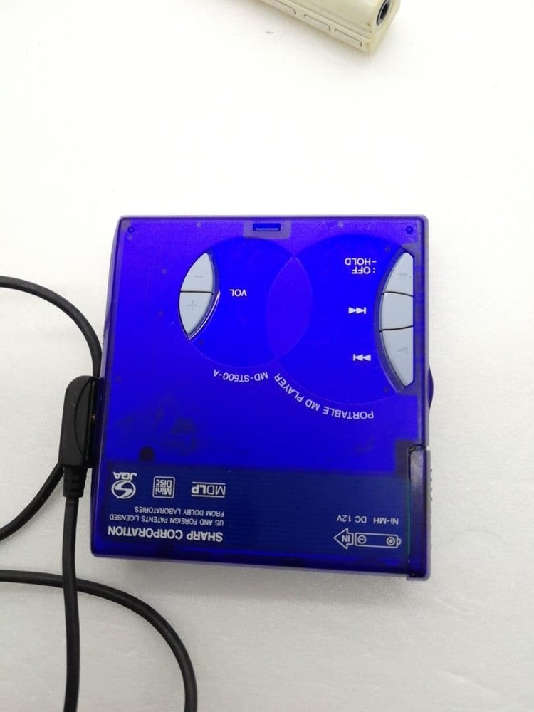 Sharp Portable MD Player ST500 MDLP Operation Confirmed