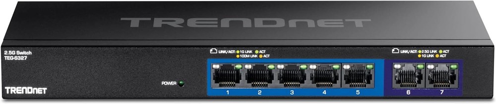 TRENDnet TEG-S327, 7-Port Multi-Gig Switch