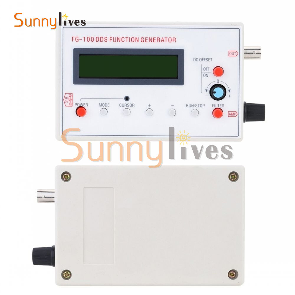 1HZ-500KHz DDS Signal Generator FG-100b Frequency Sine Square Triangle Wave