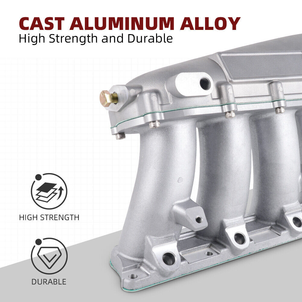 Ultra Street Intake Manifold for Honda K-Series K20A K20A2 K20Z1 K24A1 - Silver