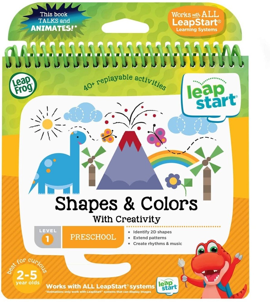 LeapFrog LeapStart Shapes and Colors Level 1, Ages 2-5