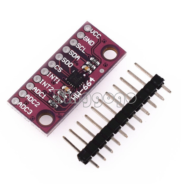LIS3DH 3-Axis Acceleration NANO Module SPI I2C Interface 16Bit Repalce ADXL345