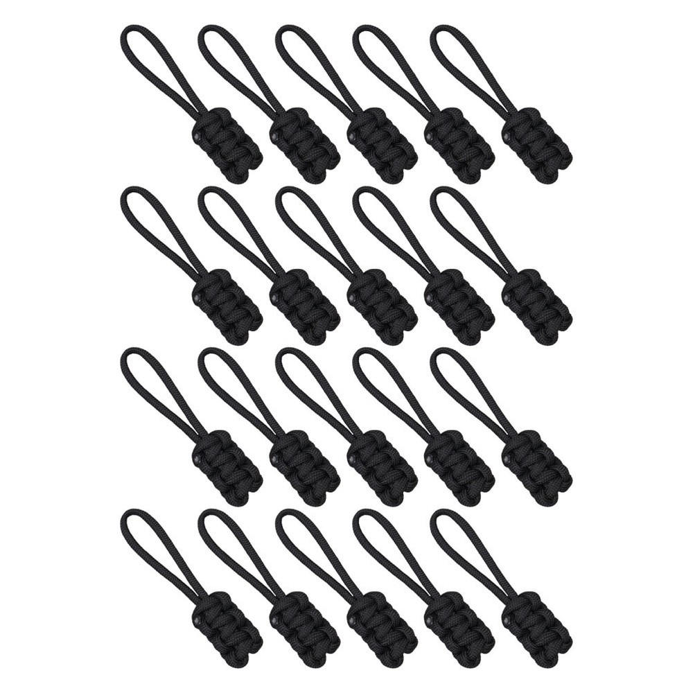 20 Pcs Zipper Pulls for Backpacks Replacement Slider Heads Small