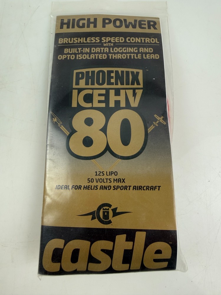 Castle Phoenix Ice HV 80 Brushless Speed Controller 010-0075-00
