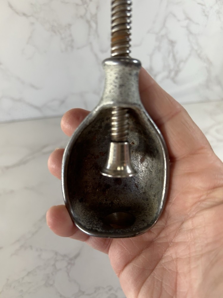 Vintage Metal T Handle Nutcracker