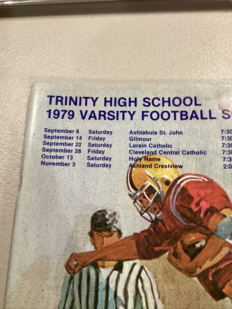 1979 Trinity v Crestview High School Football Program