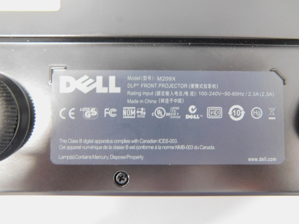 DELL MODEL M209X PROJECTOR