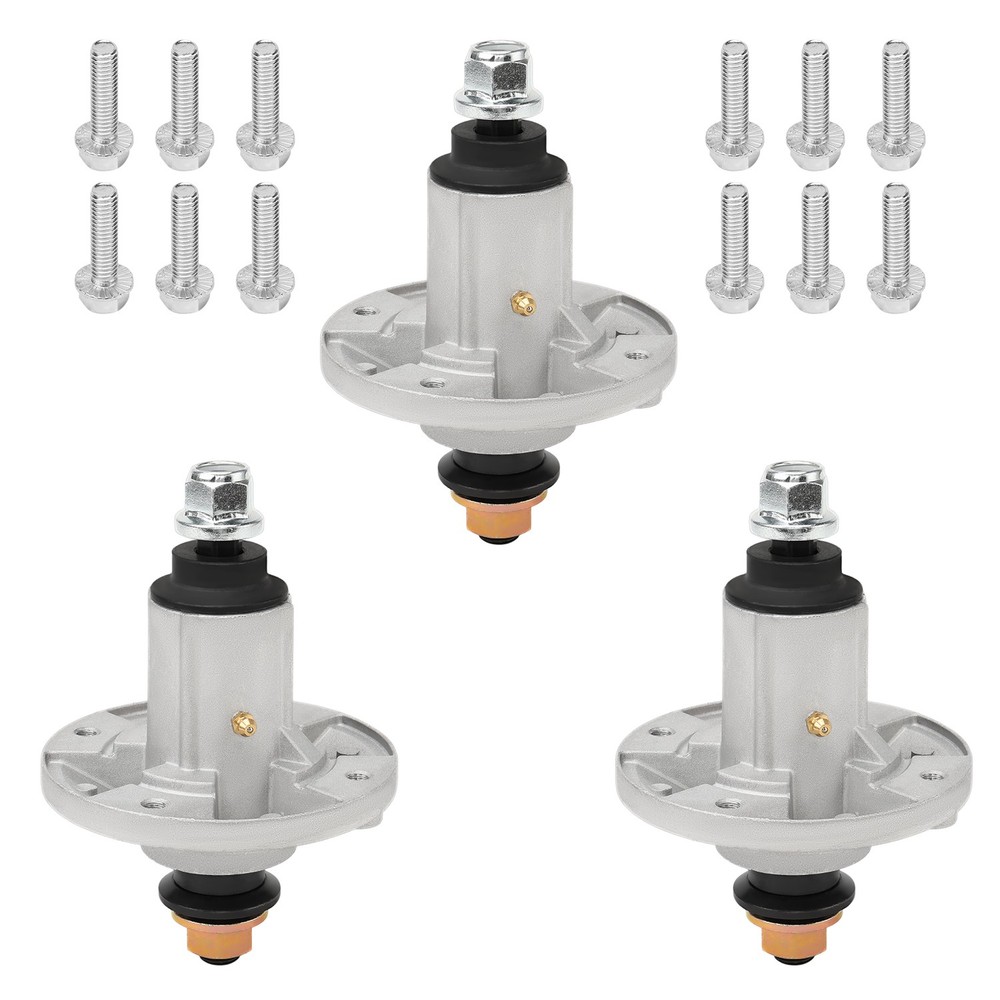 3 x Spindle Assemblies for John Deere D170 E140 E150 E160 E170 AUC15811 48" 54"