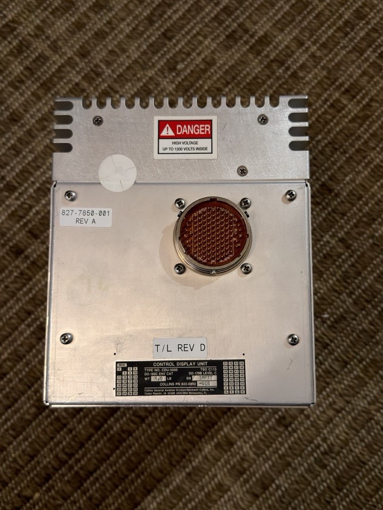 Beechjet 400A Control Display Unit, CDU-5000, 822-0892-015