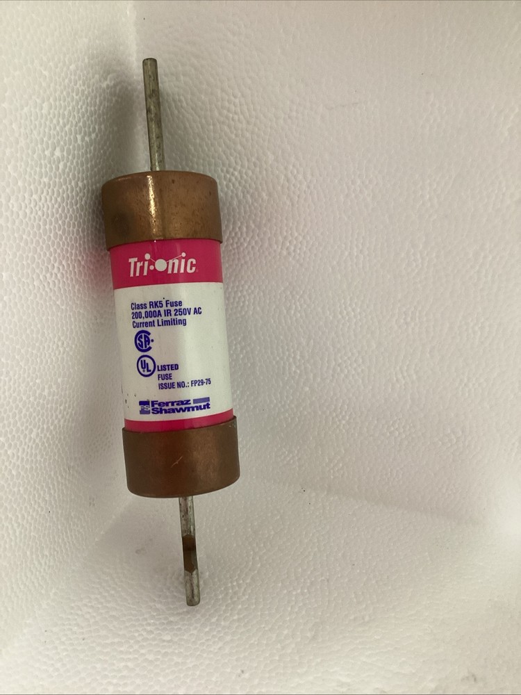Ferraz Shawmut TR175R Smart Spot Trionic Dual Element Time Delay 175A 250V-used