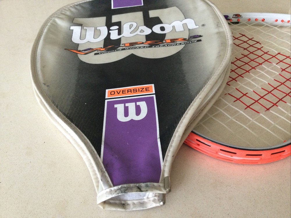 Wilson Vyper3 Oversize Tennis Racket. With Case.