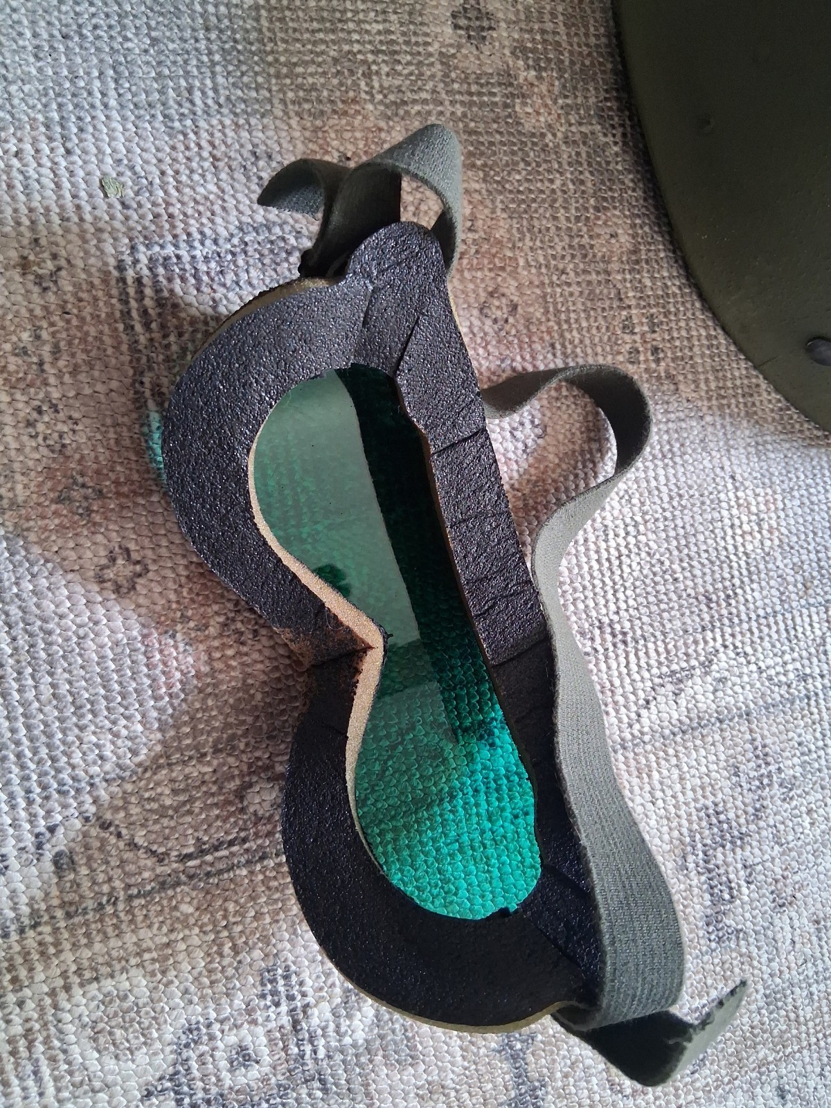 US M1 Helmet with Liner and Cover and Goggles Paratrooper Mint