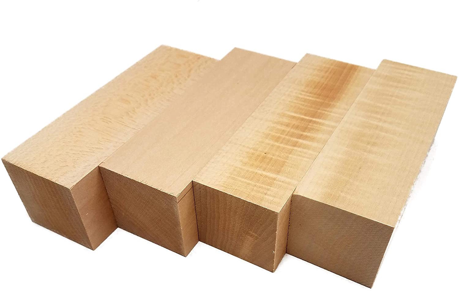 Basswood Carving Blocks - 2" x 2" x 6" (4 Pcs)
